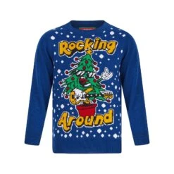 Kids Rocking Around The Christmas Tree Jumper -XS Stock Shop 2A189881F 1.opt