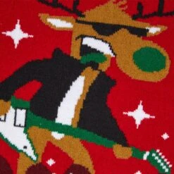 Kids Rebel Without A Claus Christmas Jumper -XS Stock Shop 2A189891A 3.opt