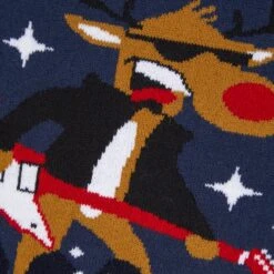 Kids Rebel Without A Claus Christmas Jumper -XS Stock Shop 2A189891F 3.opt