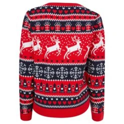 Womens Traditional Reindeer Christmas Jumper -XS Stock Shop 3A190161F 2.opt