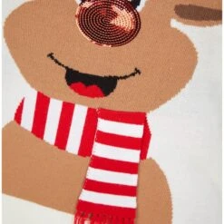 Womens Sequin Reindeer Christmas Jumper 11 Womens Sequin Reindeer Christmas Jumper -XS Stock Shop 3A190171F 3.opt