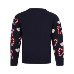 Kids Love Candy Christmas Candy Cane Jumper 10 Kids Love Candy Christmas Candy Cane Jumper -XS Stock Shop 4A190291F 2.opt