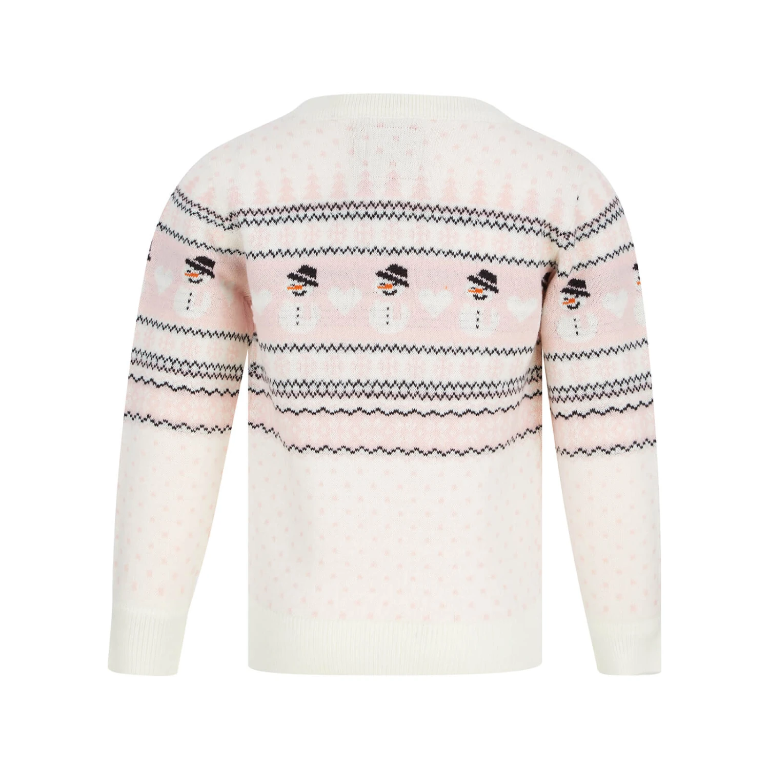Kids Snowman Traditional Pattern Christmas Jumper 5 Kids Snowman Traditional Pattern Christmas Jumper - Image 5