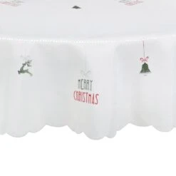 Merry Christmas Fabric Tablecloths / Napkins Xmas Decoration -XS Stock Shop 505aad60 e78c 4d9a b946 e4e2628b5175