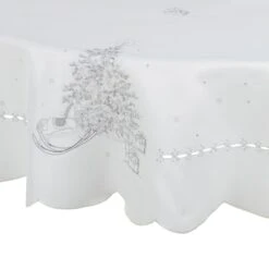 Christmas Tree Fabric Tablecloths / Napkins Xmas Decoration -XS Stock Shop 63a66284 84de 42eb bf69 0284e0b51427