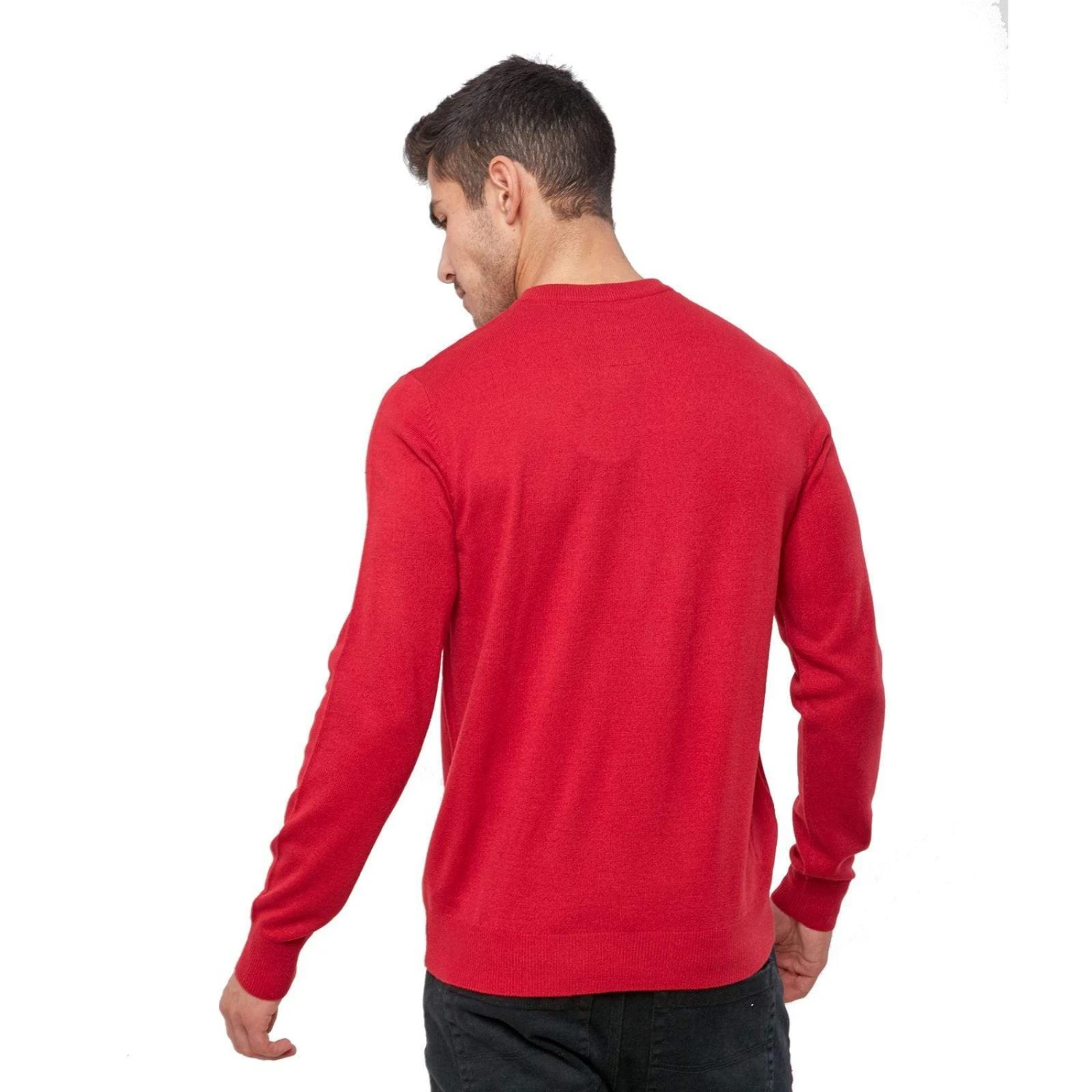 Mens Christmas Jumper Gobble Til You Wobble Slogan Red Fun 2 Mens Christmas Jumper Gobble Til You Wobble Slogan Red Fun - Image 2