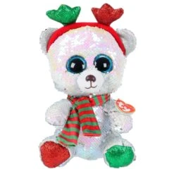Ty Flippables Christmas Figures Sequins Glitter Eyes 25cm -XS Stock Shop 938228 source 1606922604