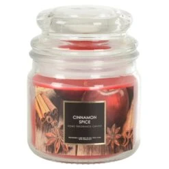 Baltus Festive Scented Candle Glass Jar Spices 45 Hours -XS Stock Shop BAL505513 opt