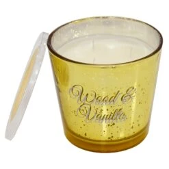 Baltus Large Scented Candle Metallic Holder 3 Wick 45 Hours -XS Stock Shop BAL518780 2 opt