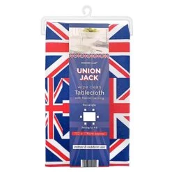 Union Jack Tablecloth Wipe Clean Indoor Outdoor Table Cover -XS Stock Shop BEATAB220111 1 opt