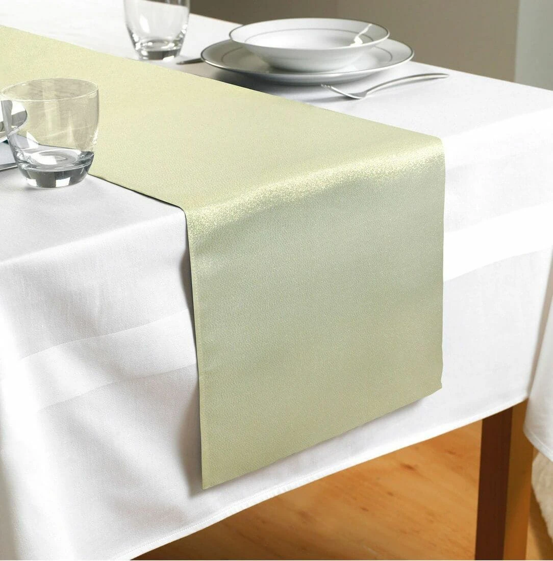 Christmas Sparkly Table Runner Black Gold 180cm X 35cm 1 Christmas Sparkly Table Runner Black Gold 180cm X 35cm