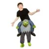 Kids Carry Me Zombie Costume Fancy Dress 8-10 Years