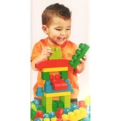 Mega Bloks Sky High Building Set First Builders 100 Large Blocks -XS Stock Shop D23022 3 opt