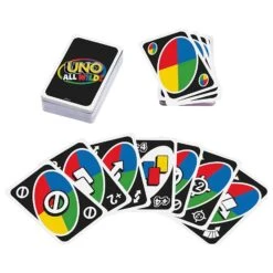 MATTEL Uno All Wild Game In Display Storage Tin Family Fun Age 7+ -XS Stock Shop D23348 4 opt