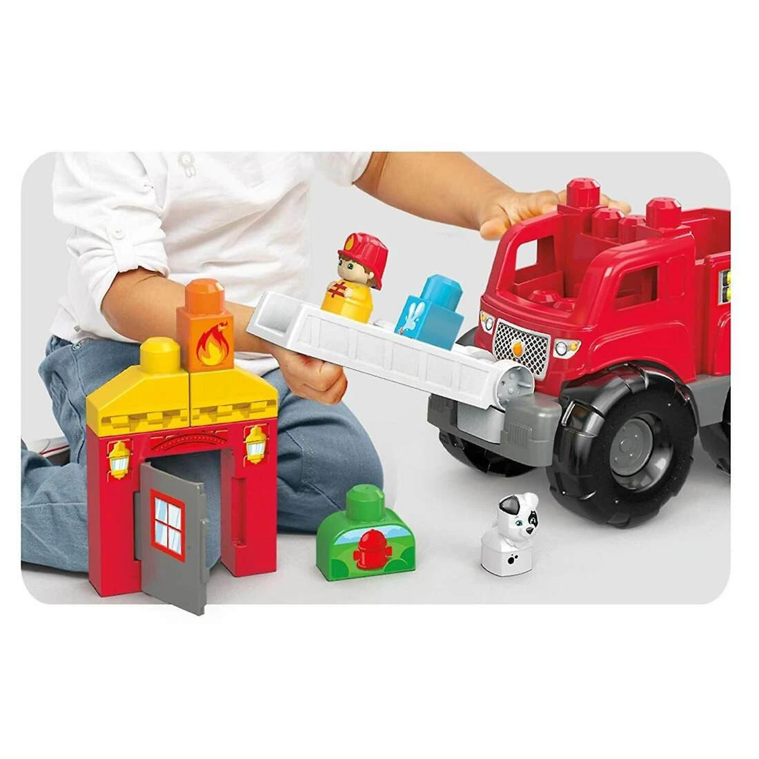 Mega Bloks Fire Truck Rescue First Builders Playset 3 Mega Bloks Fire Truck Rescue First Builders Playset - Image 3