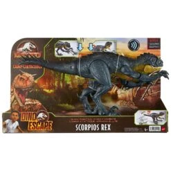 Jurassic World Slash 'N Battle Scorpios Rex Interactive Dinosaur
