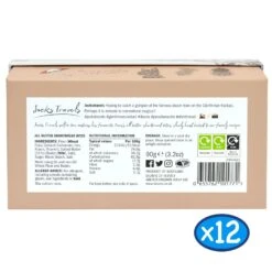 12 X 90g #Jockstravels All Butter Shortbread Rounds B/B 23 JUN 2023 -XS Stock Shop DEA2454GLE 3 opt