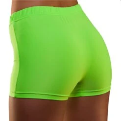 80s Neon Hot Pants Fancy Dress Costume Halloween Disco Shorts -XS Stock Shop EF 2256 G 1600 1 44825.1508423755.1100.1100