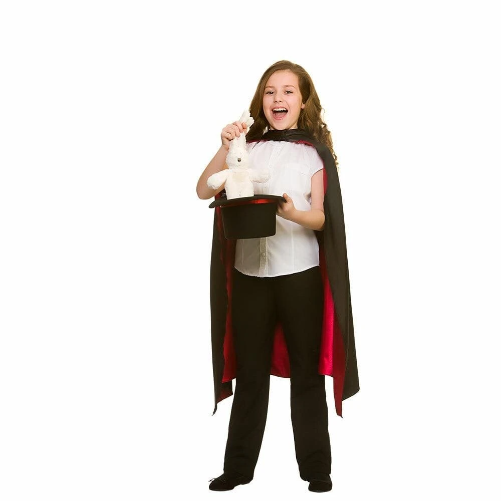 Magicians Cape Child Fancy Dress Dynamo Halloween Age 8-10 2 Magicians Cape Child Fancy Dress Dynamo Halloween Age 8-10 - Image 2
