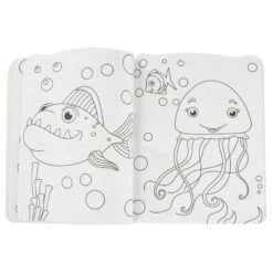 Pack Of 10 Ocean Creatures Colouring Book 100 Stickers 72 Pages -XS Stock Shop FERN7758094 10 1600 4