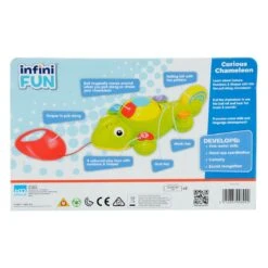 Pull Along Curious Chameleon Toy Music Sounds Learn 25cm -XS Stock Shop GBCI17510 2 opt 91948.1606916443.1100.1100