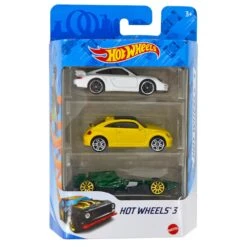 Hot Wheels 3 Car Pack Diecast Vehicle 1:64 Scale Assortment