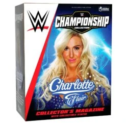 WWE Championship Collectors Magazine With Figure 13cm -XS Stock Shop GBCWWEUK003 1 opt