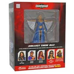 WWE Championship Collectors Magazine With Figure 13cm -XS Stock Shop GBCWWEUK003 3 opt