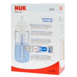 NUK Baby Bottle Set 2 X 300ml Temperature Indicator Animal Design -XS Stock Shop GRA10255547 6193 3 opt