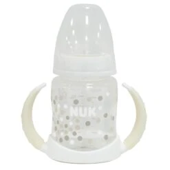 NUK Learner Bottle 150ml Spillproof Silicone Spout 2 Handles -XS Stock Shop GRA10743844 6193 2 opt