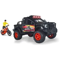 Dickie Toys Downhill Racing Set Ford Raptor Lights Sounds Bike -XS Stock Shop GRA203834006 6474 6 opt