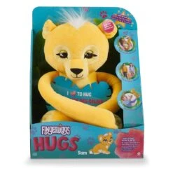 Fingerlings Hugs Sam Plush Lion Cub Sounds Light 50cm