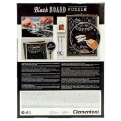 Clementoni Chalk Blackboard Jigsaw Puzzle Cheers Cocktails 1000 Pieces -XS Stock Shop GRA39467 6347 3 opt