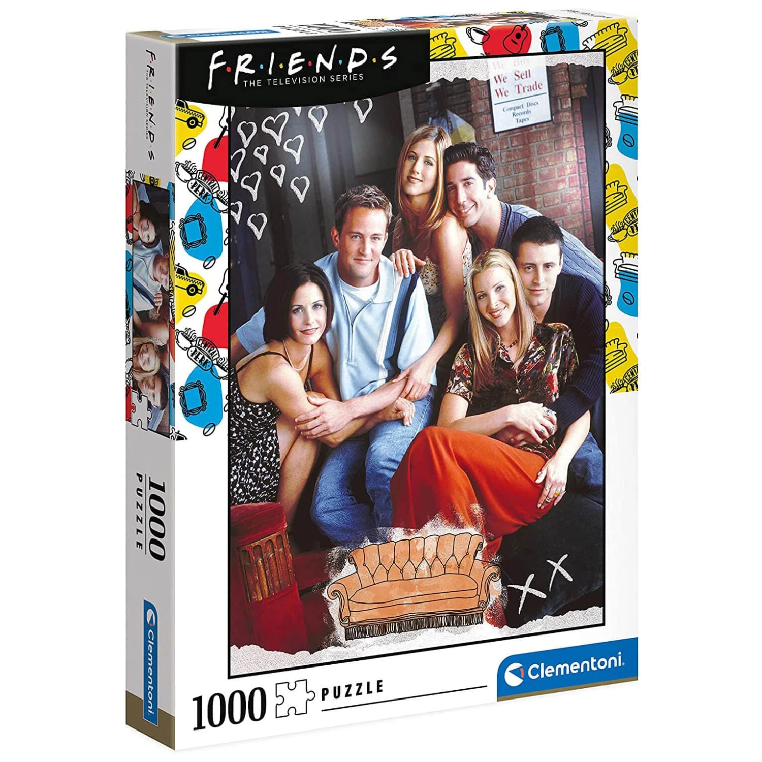 TV Series Jigsaw Puzzle Modern Classic Clementoni 1000 Pieces 1 TV Series Jigsaw Puzzle Modern Classic Clementoni 1000 Pieces