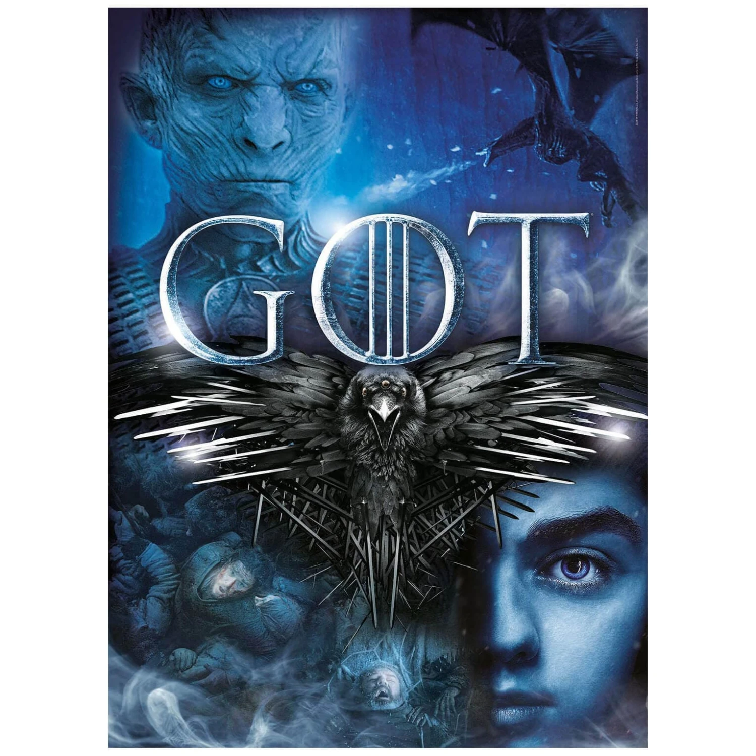 TV Series Jigsaw Puzzle Modern Classic Clementoni 1000 Pieces 5 TV Series Jigsaw Puzzle Modern Classic Clementoni 1000 Pieces - Image 5