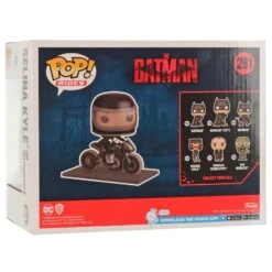 Funko POP Rides The Batman Selina Kyle On Motorcycle Figure 281 -XS Stock Shop GRA59287 6408 4 opt