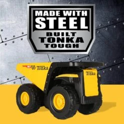 Tonka Steel Classics Toughest Mighty Dump Truck Tipper 51cm -XS Stock Shop GRA6028 6374 4 opt