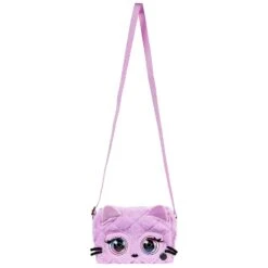 Purse Pets Fluffy Fashion Interactive Handbag 30+ Sounds 20cm -XS Stock Shop GRA6062238 6453 A 3 opt