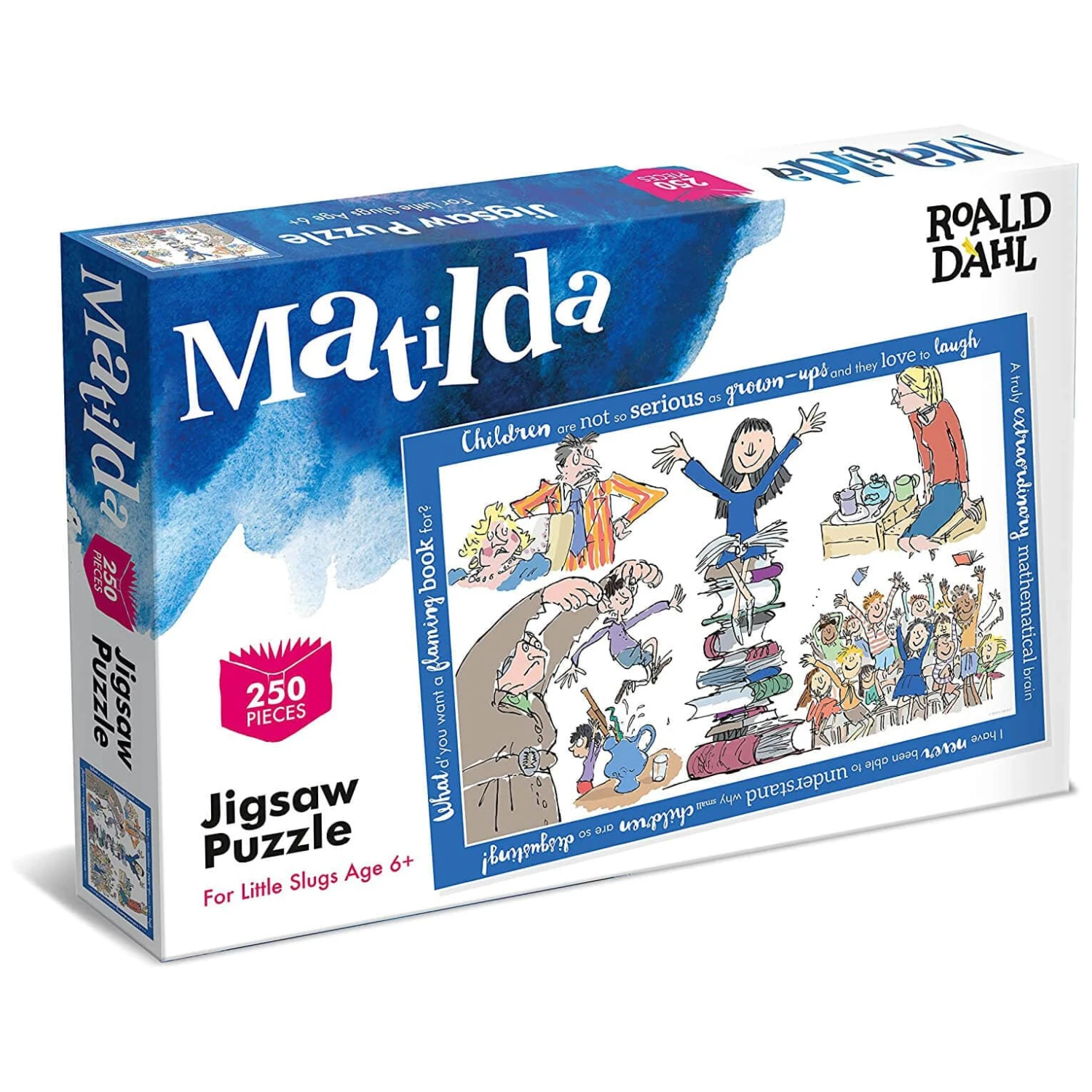 Roald Dahl Stories Jigsaw Puzzle Illustrations Quotes 250 Pieces 2 Roald Dahl Stories Jigsaw Puzzle Illustrations Quotes 250 Pieces - Image 2