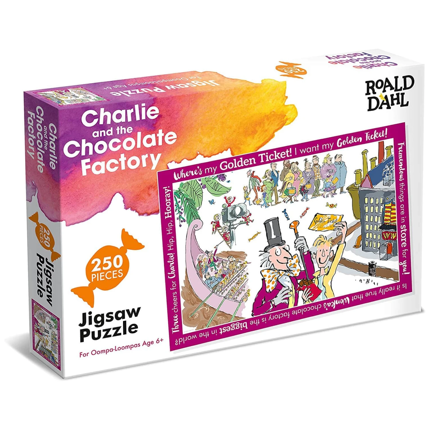 Roald Dahl Stories Jigsaw Puzzle Illustrations Quotes 250 Pieces 4 Roald Dahl Stories Jigsaw Puzzle Illustrations Quotes 250 Pieces - Image 4