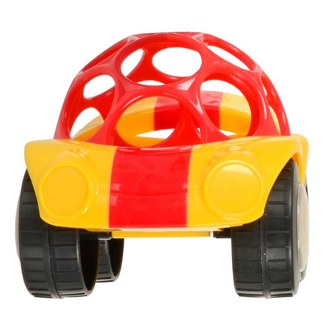 Oball Rattle & Roll Toy Car Colourful Beads Grasp Holes 3m+ 3 Oball Rattle & Roll Toy Car Colourful Beads Grasp Holes 3m+ - Image 3