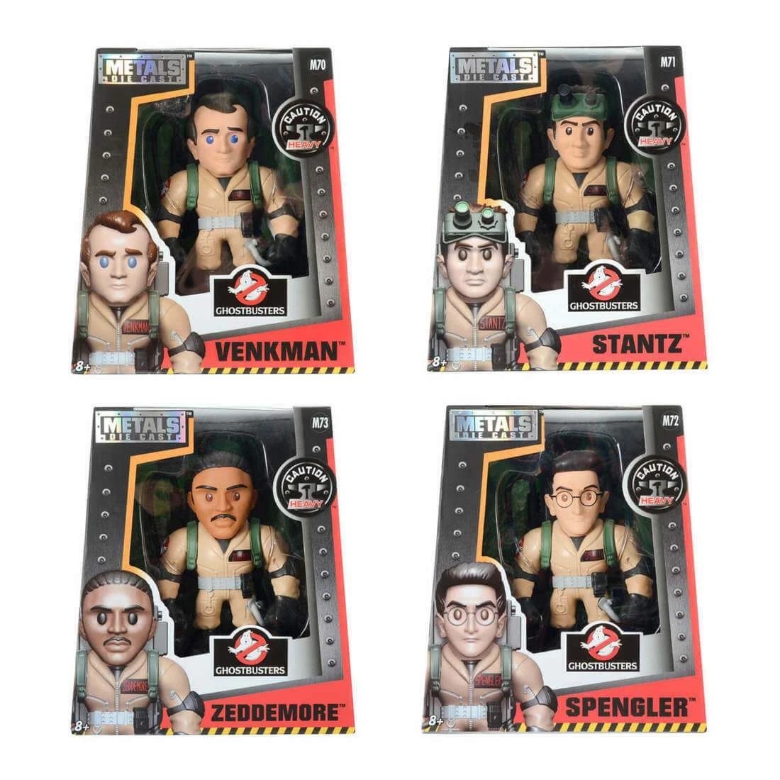 Metals Die Cast Ghostbusters 4" Figure Collection Age 8+ 1 Metals Die Cast Ghostbusters 4" Figure Collection Age 8+