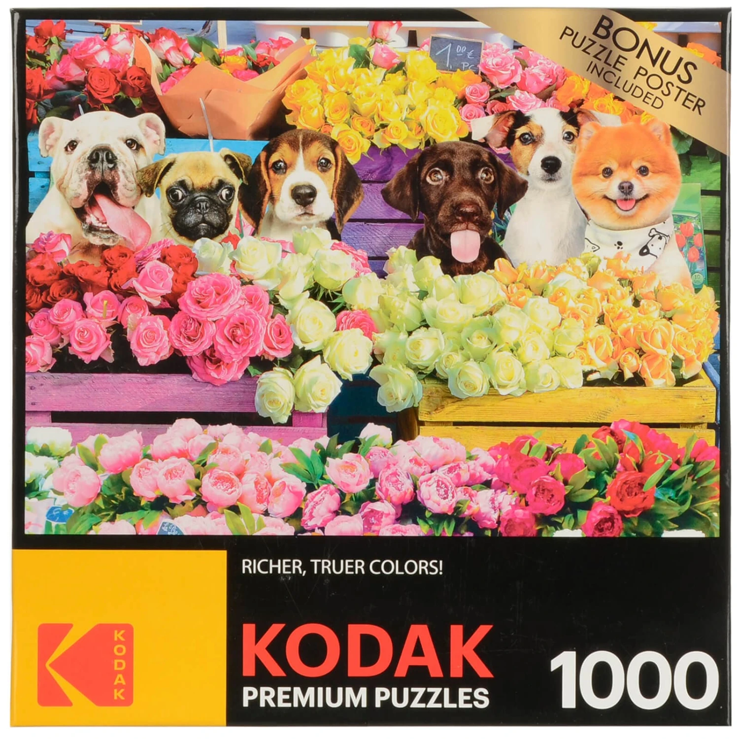 Kodak Premium Jigsaw Puzzle Bright Colour 1000 Pieces Age 10+ 2 Kodak Premium Jigsaw Puzzle Bright Colour 1000 Pieces Age 10+ - Image 2