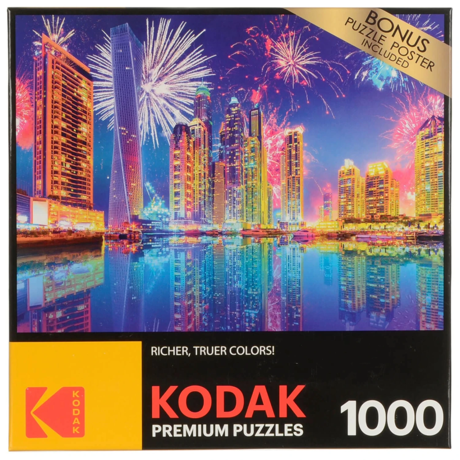 Kodak Premium Jigsaw Puzzle Bright Colour 1000 Pieces Age 10+ 8 Kodak Premium Jigsaw Puzzle Bright Colour 1000 Pieces Age 10+ - Image 8