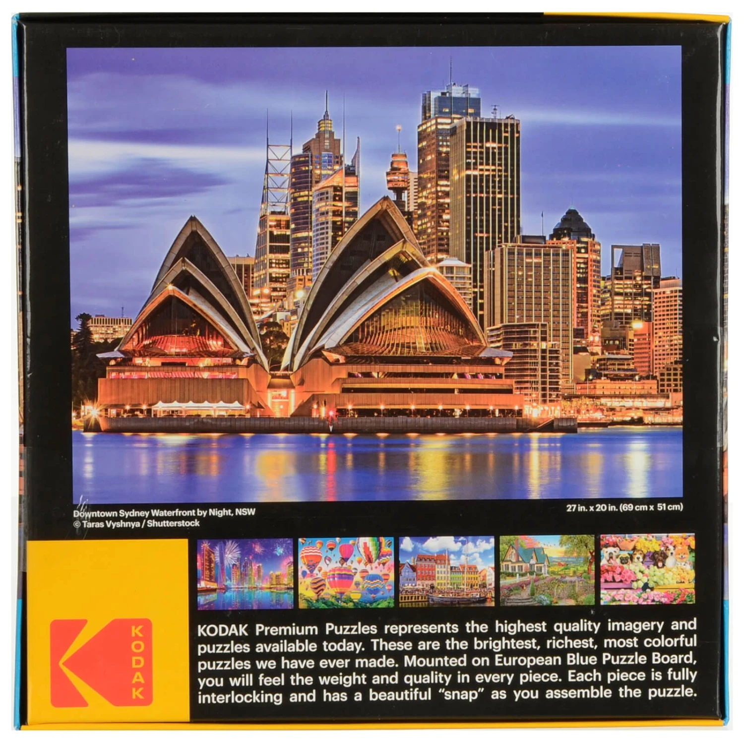 Kodak Premium Jigsaw Puzzle Bright Colour 1000 Pieces Age 10+ 10 Kodak Premium Jigsaw Puzzle Bright Colour 1000 Pieces Age 10+ - Image 10