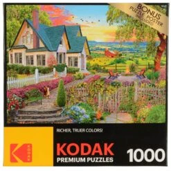 Kodak Premium Jigsaw Puzzle Bright Colour 1000 Pieces Age 10+ 23 Kodak Premium Jigsaw Puzzle Bright Colour 1000 Pieces Age 10+ -XS Stock Shop GRA8700 6306 AM F opt