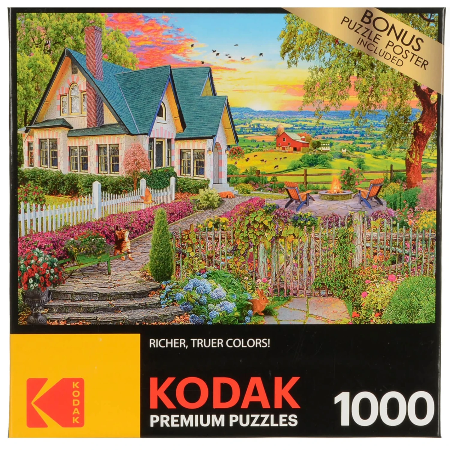 Kodak Premium Jigsaw Puzzle Bright Colour 1000 Pieces Age 10+ 11 Kodak Premium Jigsaw Puzzle Bright Colour 1000 Pieces Age 10+ - Image 11