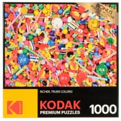Kodak Premium Jigsaw Puzzle Bright Colour 1000 Pieces Age 10+ 17 Kodak Premium Jigsaw Puzzle Bright Colour 1000 Pieces Age 10+ -XS Stock Shop GRA8700 6306 AM H 1 opt