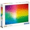 Clementoni High Quality Jigsaw Puzzle Geometric Gradient 1000 Pieces