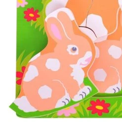 Bigjigs Chunky Puzzle Mum & Baby Rabbit Wooden Jigsaw Game -XS Stock Shop GRABB012 1600 3 40319.1520524527.1100.1100